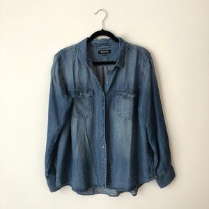 Buffalo Blue Jean Button Shirt - Large